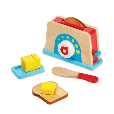 Image de Melissa &amp; Doug 19344 Ensemble De Grille Pain avec Et Beurre Multicolore
