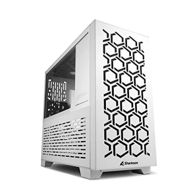 Image de Sharkoon MS Y1000 Computer Box, PC Gaming, Micro ATX, Blanc