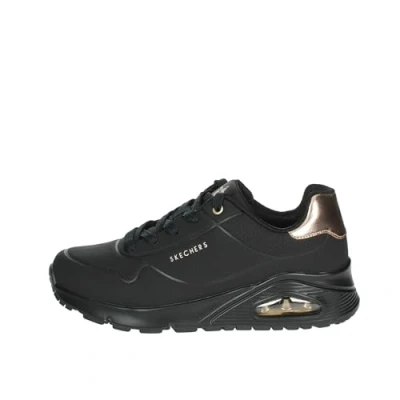 Image de Skechers UNO GEN1 Shimmer Away Baskets, Noir, 28.5 EU