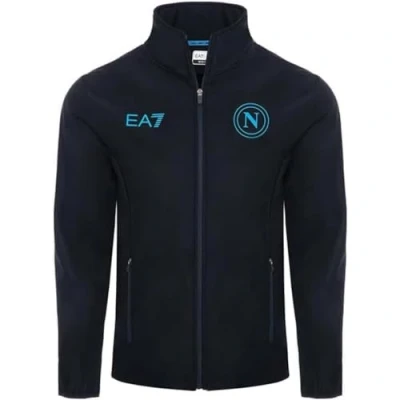 Image de SSC NAPOLI Veste Softshell 23/24, Bleu Marine, S Mixte
