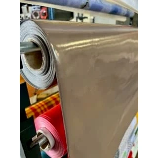 Image de KGS Toile cirée Uni Au Mètre Plusieurs Coloris (Taupe, 140x300cm)
