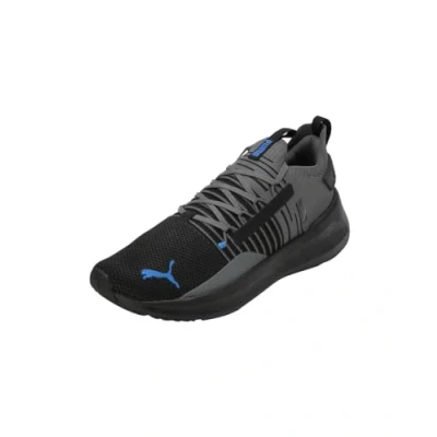 Image de PUMA Mixte Softride Symmetry Fuzion Road Running Shoe, Black Cool Dark Gray Team Royal, 36 EU
