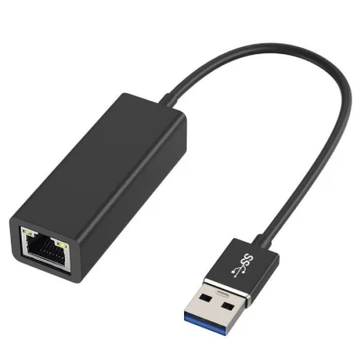 Image de Adaptateur USB vers Ethernet 3.0 Rj45 Gigabit à 1000 Mbps pour Ordinateur Switch Windows Mac OS Linux