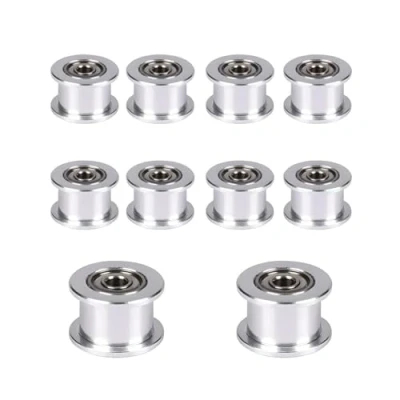Image de Super Print GT2 Idler Pulley Poulie folle 16 Toothles Bore 3mm pour imprimante 3d courroie de distribution largeur 6mm. (10 pièces)