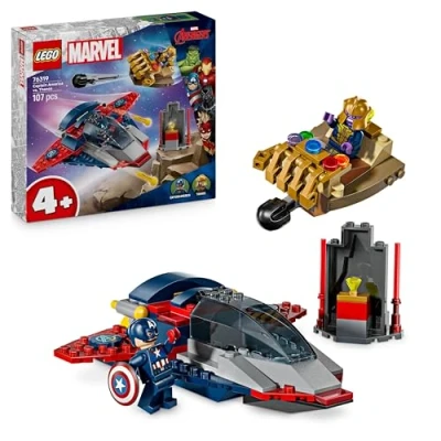 Image de Captain America contre Thanos