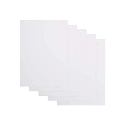Image de BoardsPlus bloc de papier blanc uni pour Chevalet Conférence Paquet 5 blocs A1, 60 gr/m², 20 feuilles par BPP010103