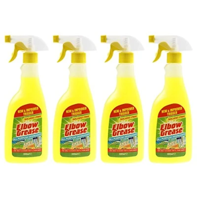 Image de Générique Elbow Grease 4X500ML All Purpose Kitchen Laundry Household Degreaser Cleaner Spray by Unknown