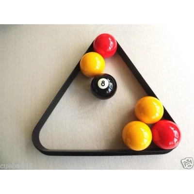 Image de Homegames Pub Pool Table Ball Triangle UK 2 Inch Billiard Size by Matchplay billiards