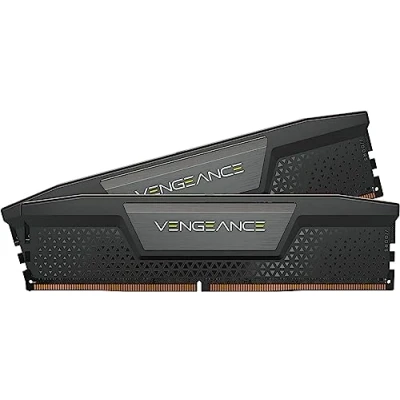 Image de CORSAIR VENGEANCE DDR5 RAM 32Go (2x16Go) 6200MHz CL36 Intel XMP Compatible iCUE Mémoire d&#039;Ordinateur Noir (CMK32GX5M2E6200C36)
