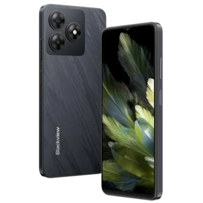Image de Blackview Wave 8 4G Android 14 Smartphone Débloqué, 12Go+128Go(SD Externe 2To), 6,56&#039;&#039; HD+(Mode Confort pour Les Yeux), 13MP+8MP, Téléphone Portable Dual SIM, Haut Parleur Smart K Box, GPS Noir