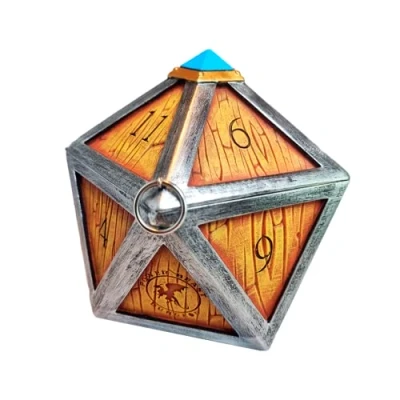 Image de POWER BEAST Dungeon Coffre à Dés géant pour Le Stockage des Dés, Mimic, Sac Les Plateau Jeu de Mimic Chest, Donjons et Dragons, D&amp;D, Dungeons and DND, Polyédriques
