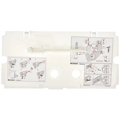 Image de Geberit Couvercle de protection, pour chasse d&#039;eau encastrée Twinline (240.512.00.1)