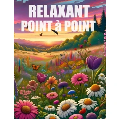 Image de Relaxant Point à Point: Points relier en Grands Caractères Pour Adultes et Seniors