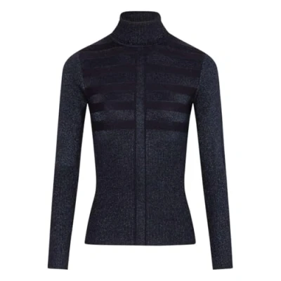 Image de Morgan WITH Turtleneck Pullover, Femme, Taille: XS, Marine