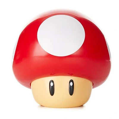 Image de Paladone Veilleuse en forme de champignon Super Mario avec son