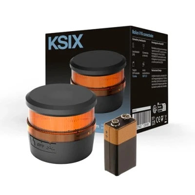 Image de Ksix luz emergency v16 geolocation approved sim visible a 1km de distance
