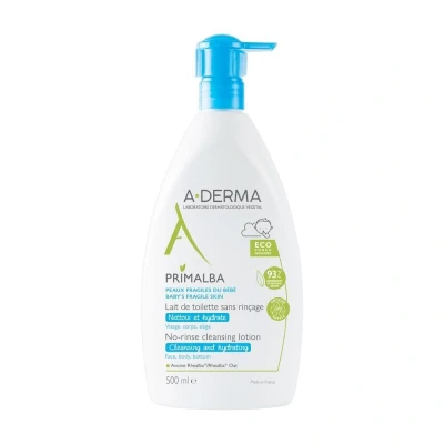Image de A Derma Lait Primalba De Toilette 500 ml Pour bébé