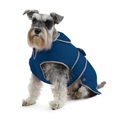 Image de Ancol Muddy Paws Stormguard Coat with Fleece Lining Navy Blue (Size: Extra Large)