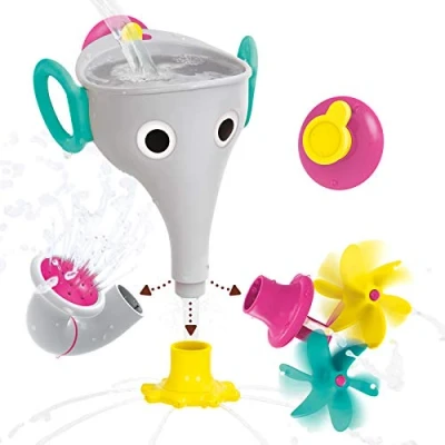 Image de Yookidoo FUNELEFUN Entonnoir Eléphant Jouet Bain bébé Tuyau Aspergeur de Cadeau 18 Mois et Plus