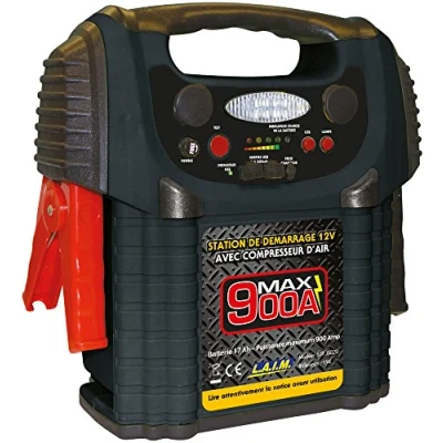 Image de L.A.I.M. 694 Station de Démarrage 12 V et Compresseur 900 Amp