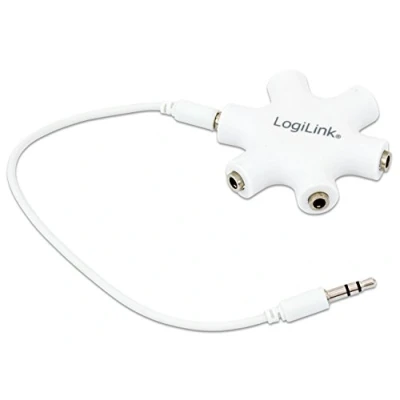 Image de LogiLink LogiStar Répartiteur audio fiche m…
