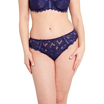 Image de SANS COMPLEXE Femme Culotte Arum Slips, Ruban Bleu, 42 44 EU