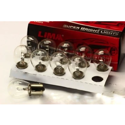 Image de Lot de 10 x ampoules voiture ba15s Lima P21W 21 W, 12 V