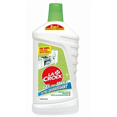 Image de La Croix Gel Javel Fraicheur Pure 1L Lot De 4
