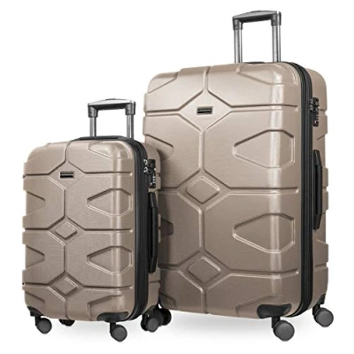 Image de HAUPTSTADTKOFFER X Kölln Set de 2 Valises rigides Bagage Trolley 4 roues extensible, TSA (S &amp; L), Graphite