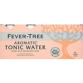 Image de Fever Tree Aromatic Tonic Water in Cans 24x150ml