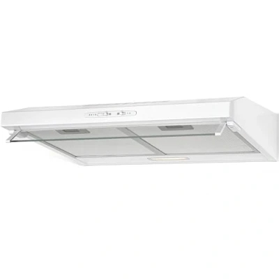 Image de Hotte visière blanche Bomann DU623 3 blancBlancHotte aspirante sous structure d&#039;une largeur de 60 cm, Aspiration puissante 205 m3/h, Eclairage LED efficace (blanc chaud 2W