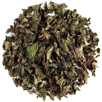 Image de Infusion Menthe Poivrée Bio Tisane Douce Et Rafraîchissante Fort Arôme Mentha Piperita The A La Séchée 100G