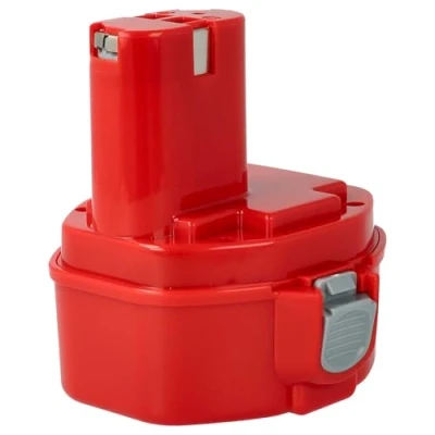 Image de vhbw 1x Batterie Compatible avec Makita 6281DWPE, 6281D, 6280DWAE, 6333D, 6280DWALE, 6280D, 6271DWAE Outil électrique (1500 mAh, NiMH, 14,4 V)