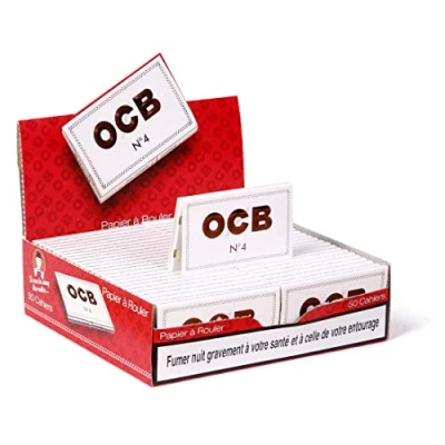 Image de Boite de 50 Cahiers Papier à Rouler OCB Blanc