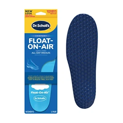 Image de Dr. Scholl&#039;s Semelle intérieure Ds Float on Air Wmn, noir foncé, Taille unique