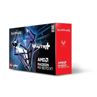 Image de SAPPHIRE Carte graphique NITRO+ AMD RADEON™ RX 9070 XT Gaming OC 16 GB Dual HDMI / DP