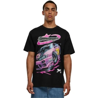 Image de Upscale by Mister Tee Speed Heavy Tshirt imprimé, Homme, Taille: 4XL, Black