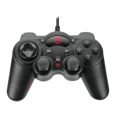 Image de Speedlink Thunderstrike Manette pour Ordinateur (Fonction de Tir Rapide et automatique, Contrôleur USB PC)