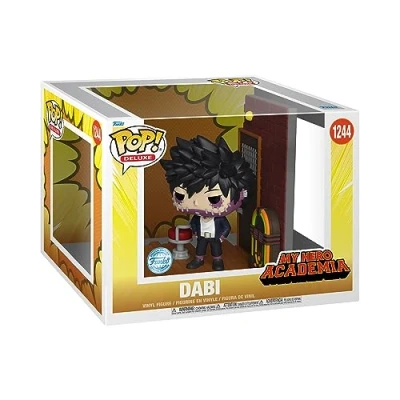 Image de Funko Pop! Deluxe: My Hero Academia (MHA) Dabi (Hideout) and 2 Figurine en Vinyle à Collectionner Idée de Cadeau Produits Officiels Jouets pour Les Enfants et Adultes