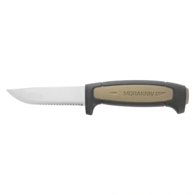 Image de MORAKNIV Rope Couteau Fixe Mixte Adulte, Manche polymère Corail/Noir M 12245
