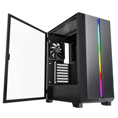 Image de Montech Sky One Lite, Midi Tower, Tempered Glass Schwarz