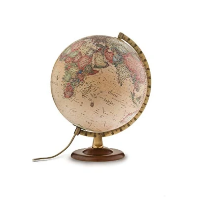 Image de TECNODIDATTICA Technodidattica Carte du Monde Atmosphere A4 Ancien Antico
