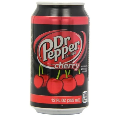 Image de Dr Pepper Cherry Pack de 12 canettes x 355 ml