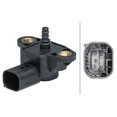 Image de HELLA 6PP 009 403 101 Capteur, pression de suralimentation avec joint d&#039;étanchéite MERCEDES BENZ: Sprinter 3.5 T Van, Classe A, C Berline