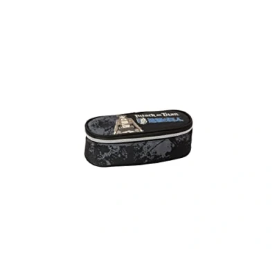 Image de Attack on Titan Etui Ovale ORG. Attache des GIGANTS Comix Anime, Noir, décontracté