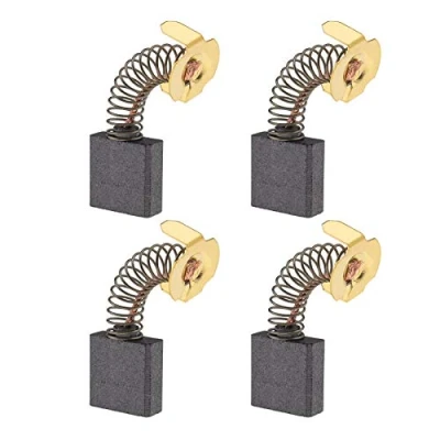 Image de OTOTEC 2 paires de balais carbone 999044 pour meuleuse d&#039;angle 7 x 17 mm compatible avec Hitachi G18SE2 G18SR G23SC2 G23SR G23SF