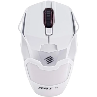 Image de Madcatz R.A.T. 1+ Blanc Souris gamer filaire avec repose main ajustable