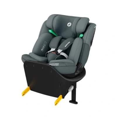 Image de Maxi Cosi Emerald 360 S i Size, Siège auto Pivotant 360, 0 12 ans (40 150 cm), Multi âge, Rotation FlexiSpin 4 Inclinaisons, Protection G CELL Contre Chocs Latéraux, Tonal Graphite