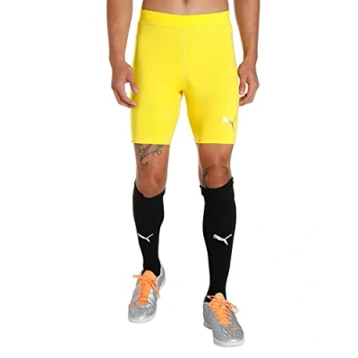 Image de Puma LIGA Shorty, Homme, Taille: Large, Cyber yellow