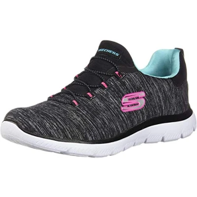 Image de Skechers Femme Summits Quick Getaway Basket, BKlb, 36.5 EU